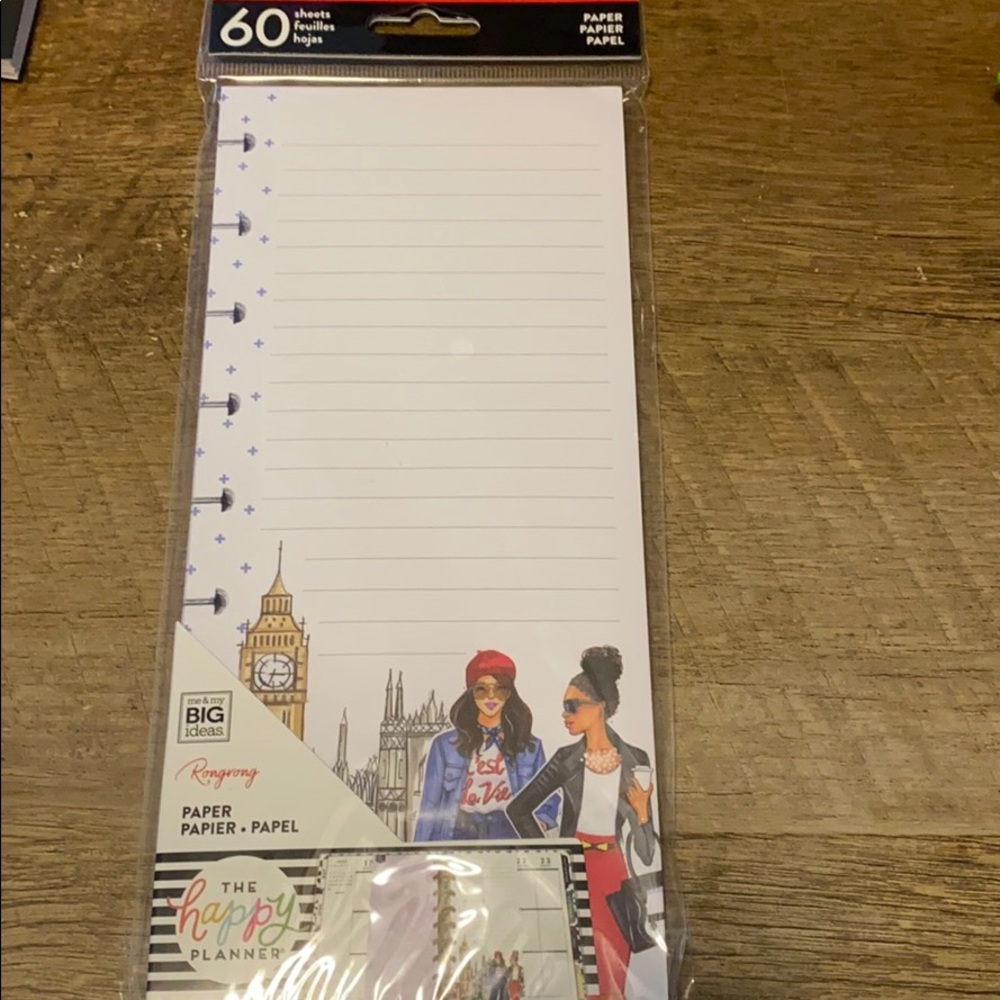 Happy Planner filler paper Rongrong